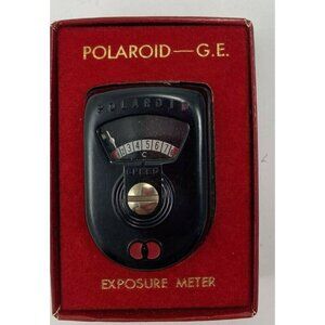 Polaroid Exposure Meter Model PR-22 General Electric USA F765B Circa 1950